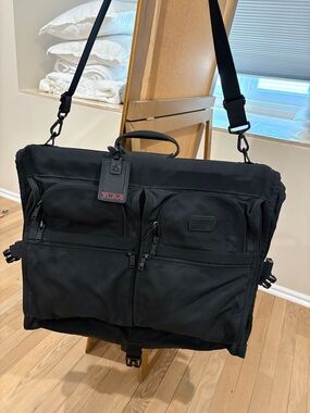 Tumi Alpha  Black Bi-fold Garment Bag